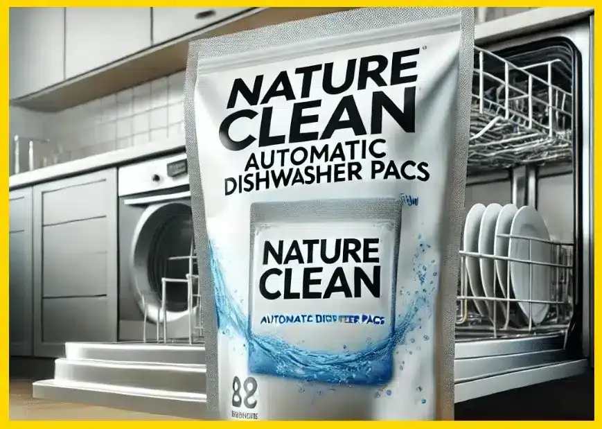 Nature Clean Automatic Dishwasher Pacs أفضل 10 منظفات لغسالة الأطباق