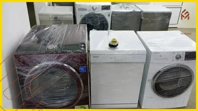 مجففات ملابس بعد الصيانة داخل ورشة الماهر في مكة