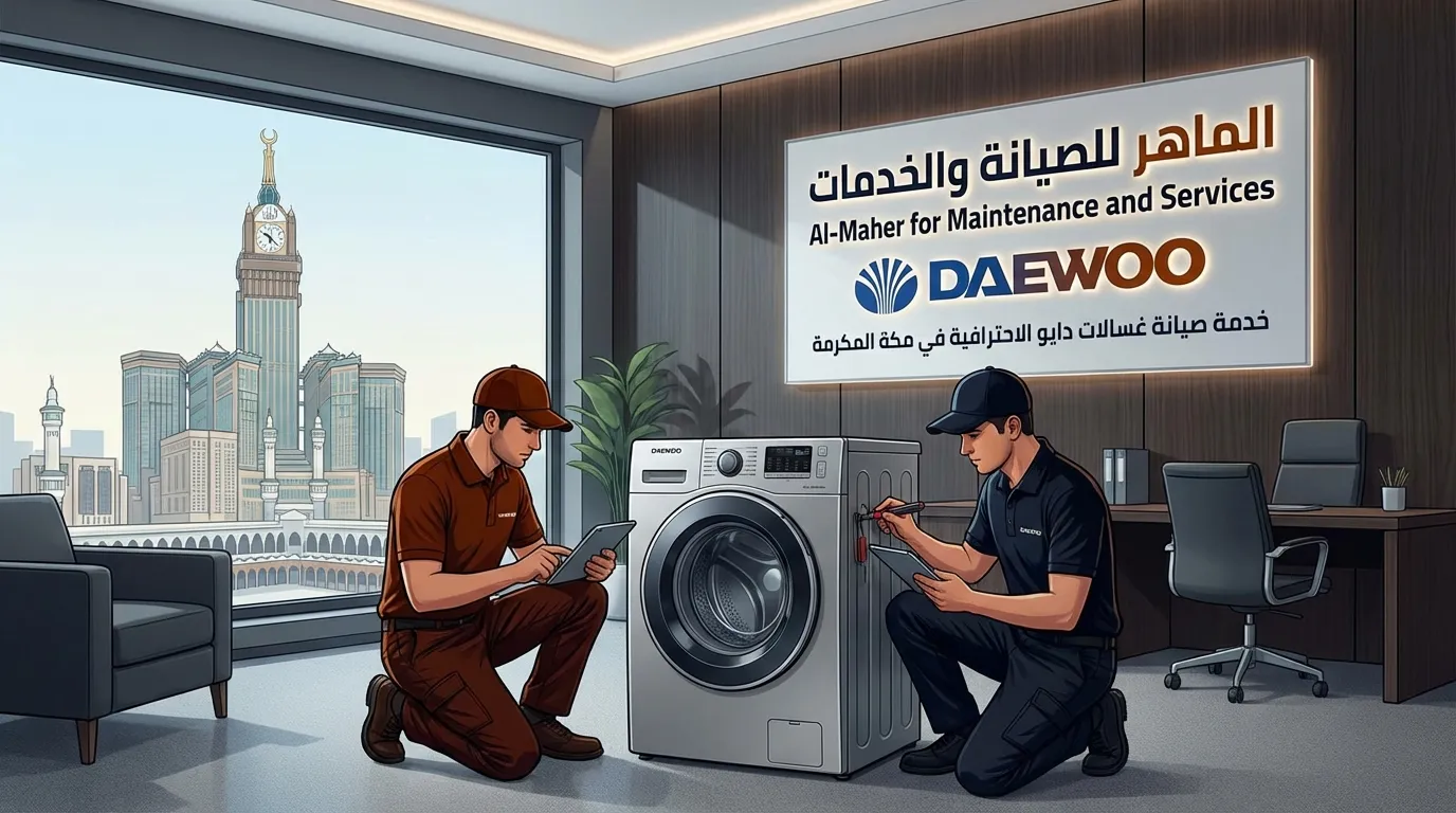 خدمة صيانة غسالات دايو الاحترافية في مكة المكرمة