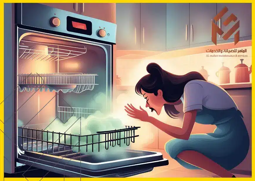 رائحة العفن في غسالة الصحون: الأسباب والحلول